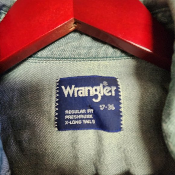 Wrangler Denim Button Down - Picture 3 of 5